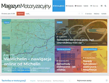 Tablet Screenshot of magazyn-motoryzacyjny.pl